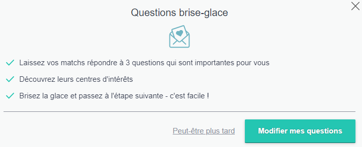 CoupDeFoudre50plus questions brise-glac