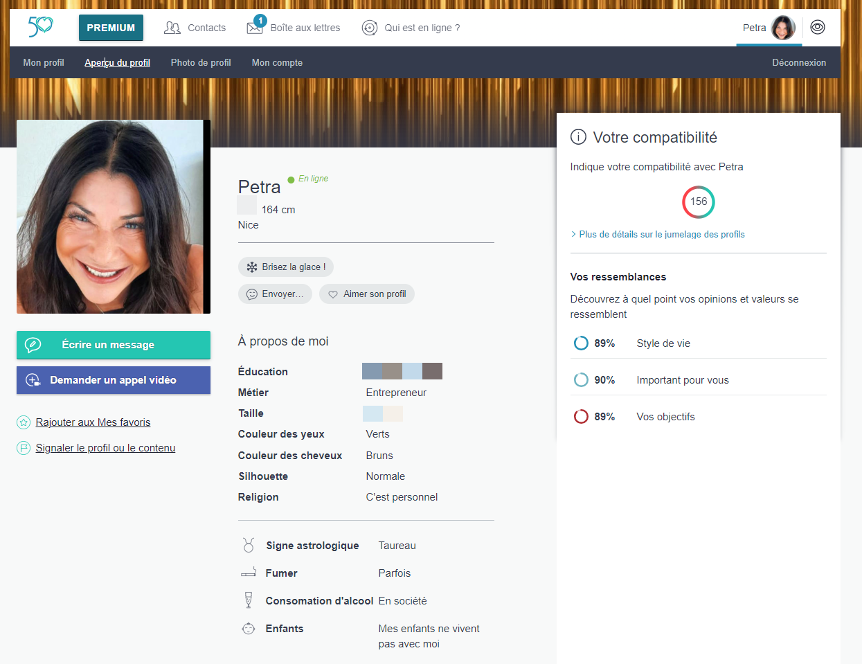 CoupDeFoudre50plus profil