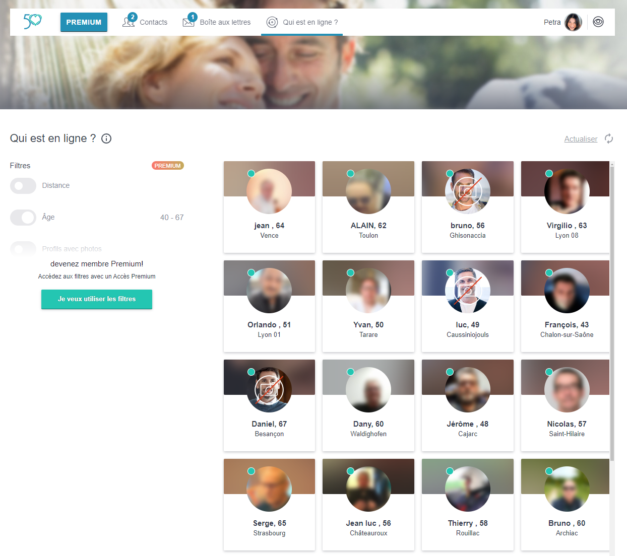 CoupDeFoudre50plus qui est en ligne ?